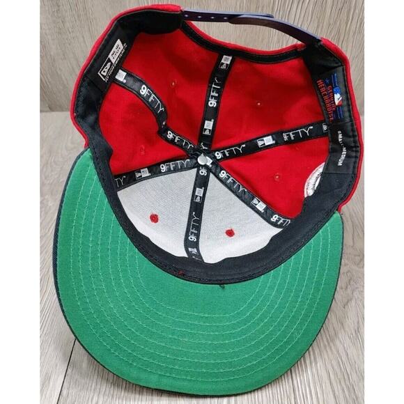 Washington Nationals Hat MLB Red black New Era 9Fifty Adjustable Snapback Cap - Picture 5 of 9